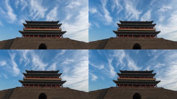 北京前门城楼5k延时摄影