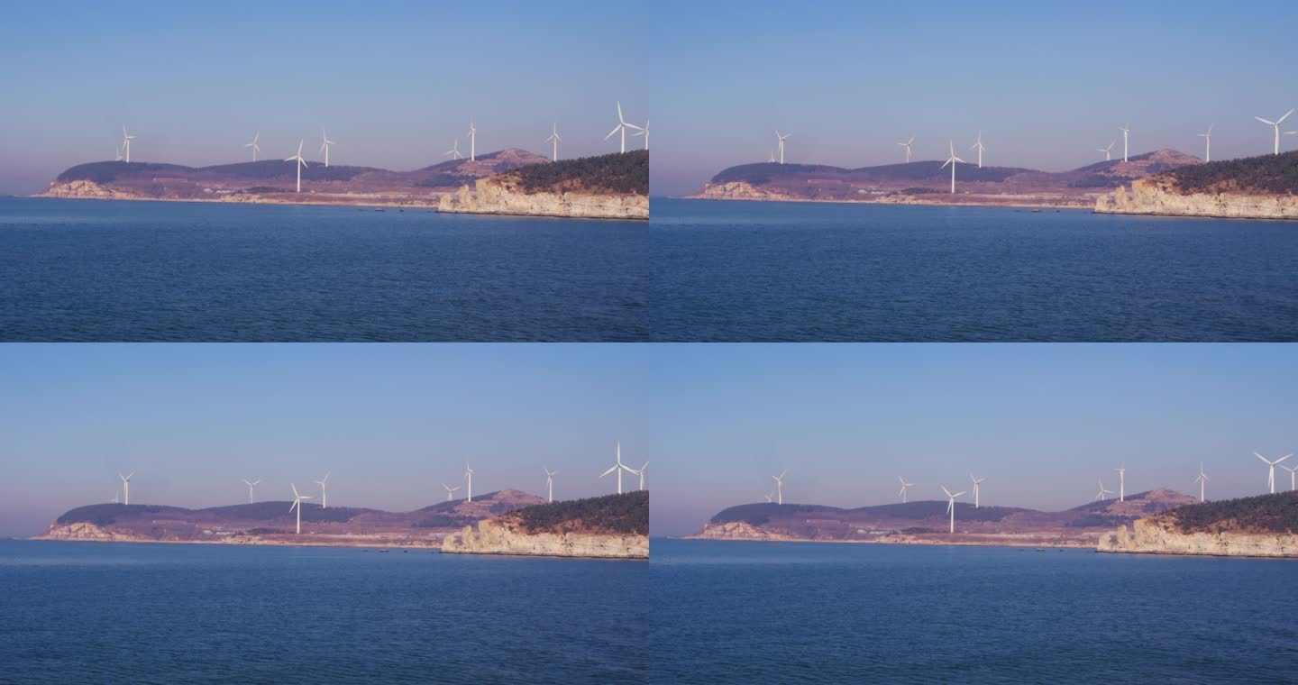 海岛上的风车