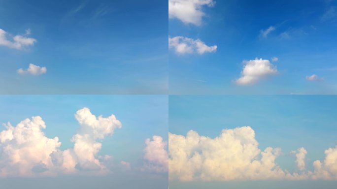 [4K] 六组高质量 蓝天 白云 天空
