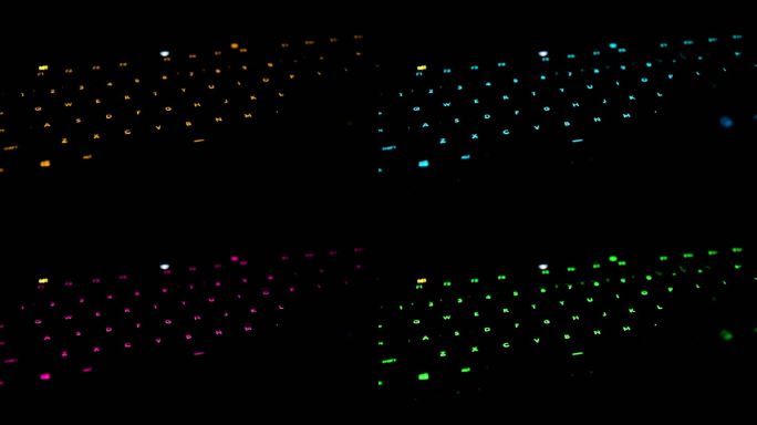 音响LED RGB灯光素材