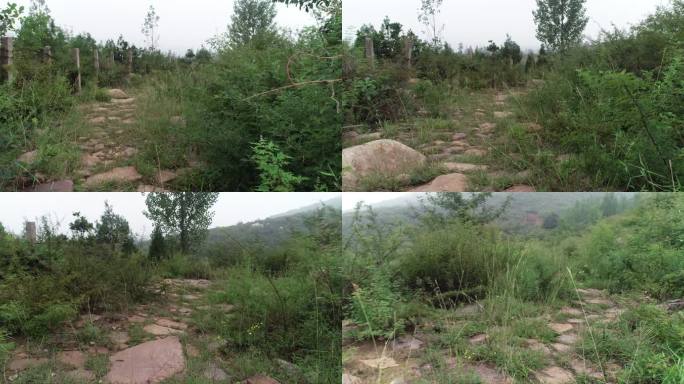 三门峡渑池阳壶古道茶马古道遗址航拍