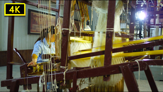 原创丝绸制品传统纺织上久楷非物质文化遗产