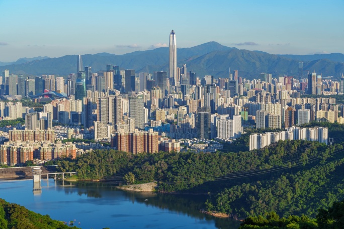 梅林水库平安金融中心20220623