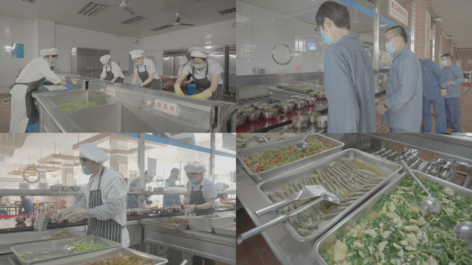 【有版权】4K企业工厂职工食堂员工餐