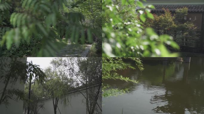 杭州西溪悦榕庄西溪湿地空镜素材