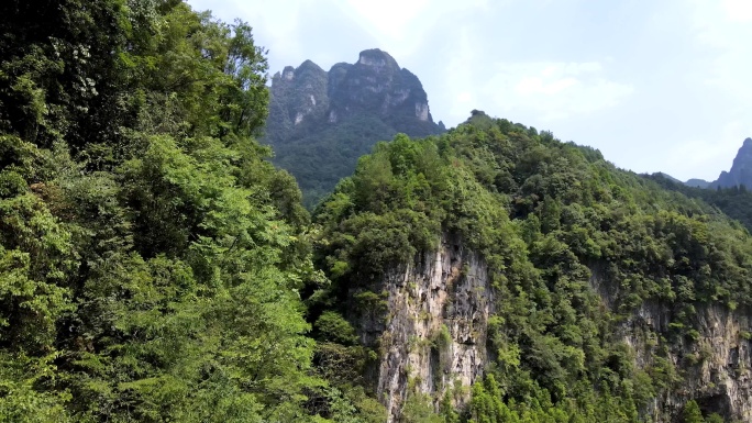 原始山峰大山航拍