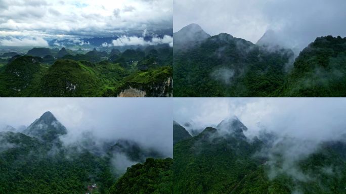 青山雨雾