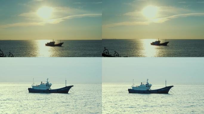 渔船鱼船渔业海岛海洋