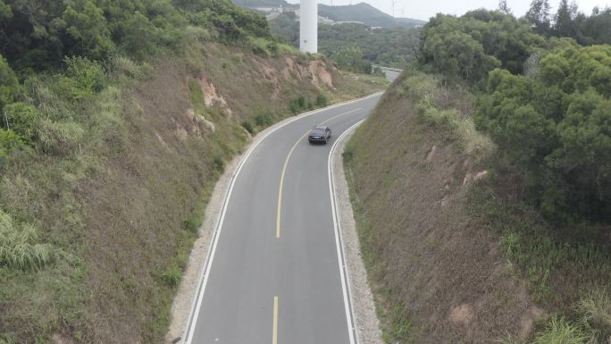 乡村公路 乡村车 老车 灰度 4k 归乡