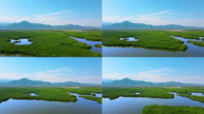 山脉生态自然水资源湖泊湿地