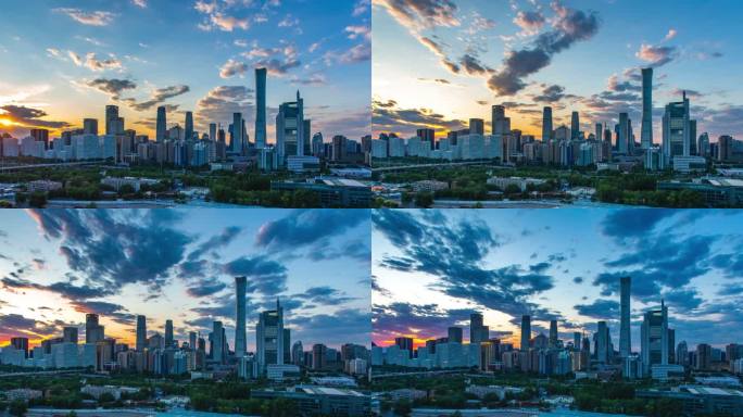 北京国贸CBD城市宣传片延时摄影