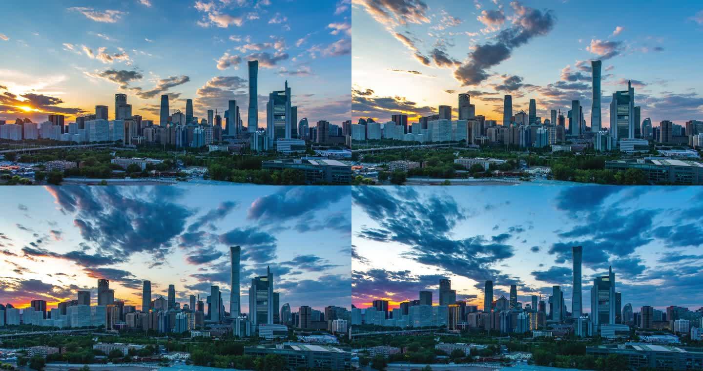 北京国贸CBD城市宣传片延时摄影