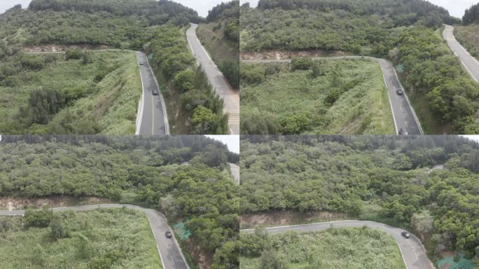 山路 乡村车 老车 灰度 4k 归乡