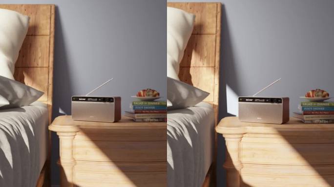 C4D收音机场景动画