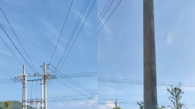 绿色乡村景象亲近大自然