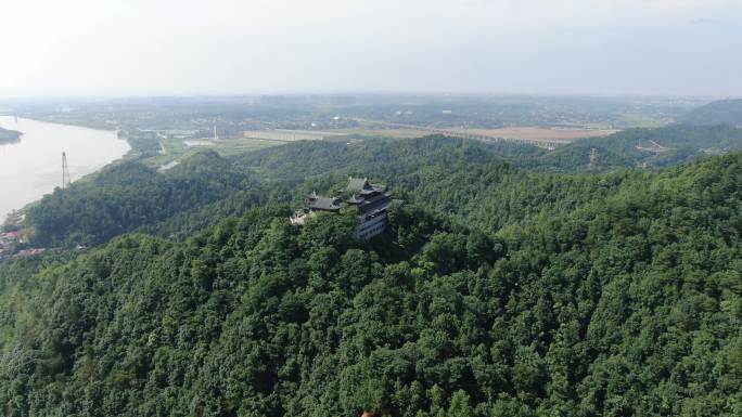 湖南湘潭昭山4A景区航拍 (3)