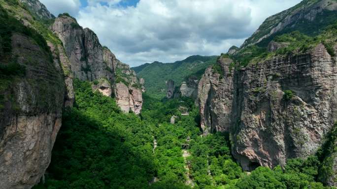 4K雁荡山景区 雁荡山航拍