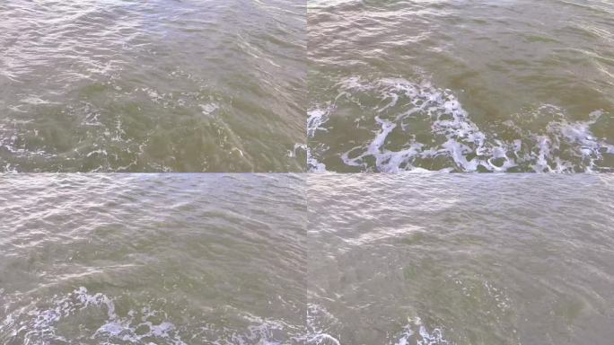 4K延时 海面海浪 快镜头