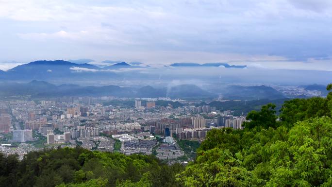 丽水航拍大景