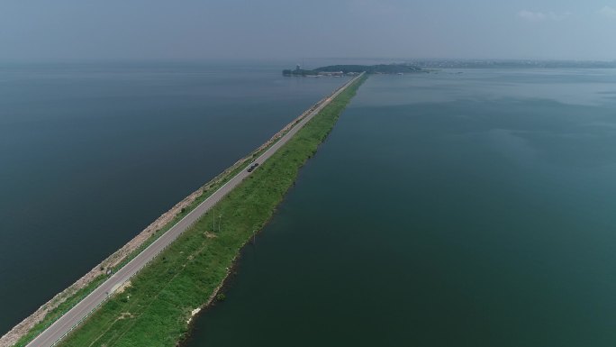 江西鄱阳湖堤坝防汛堤