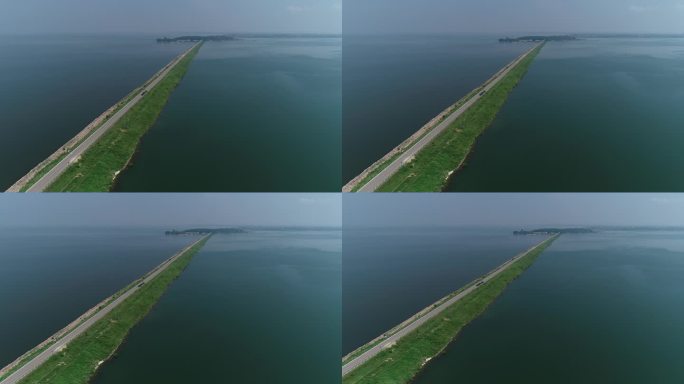 江西鄱阳湖堤坝防汛堤