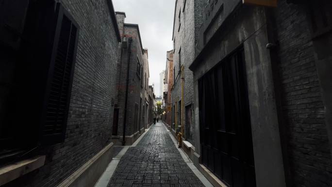疫情恢复下的 上海新天地 洋房 石库门