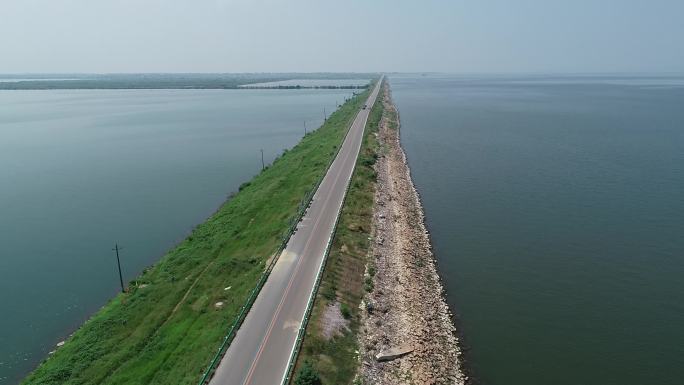 江西鄱阳湖堤坝白白段X700