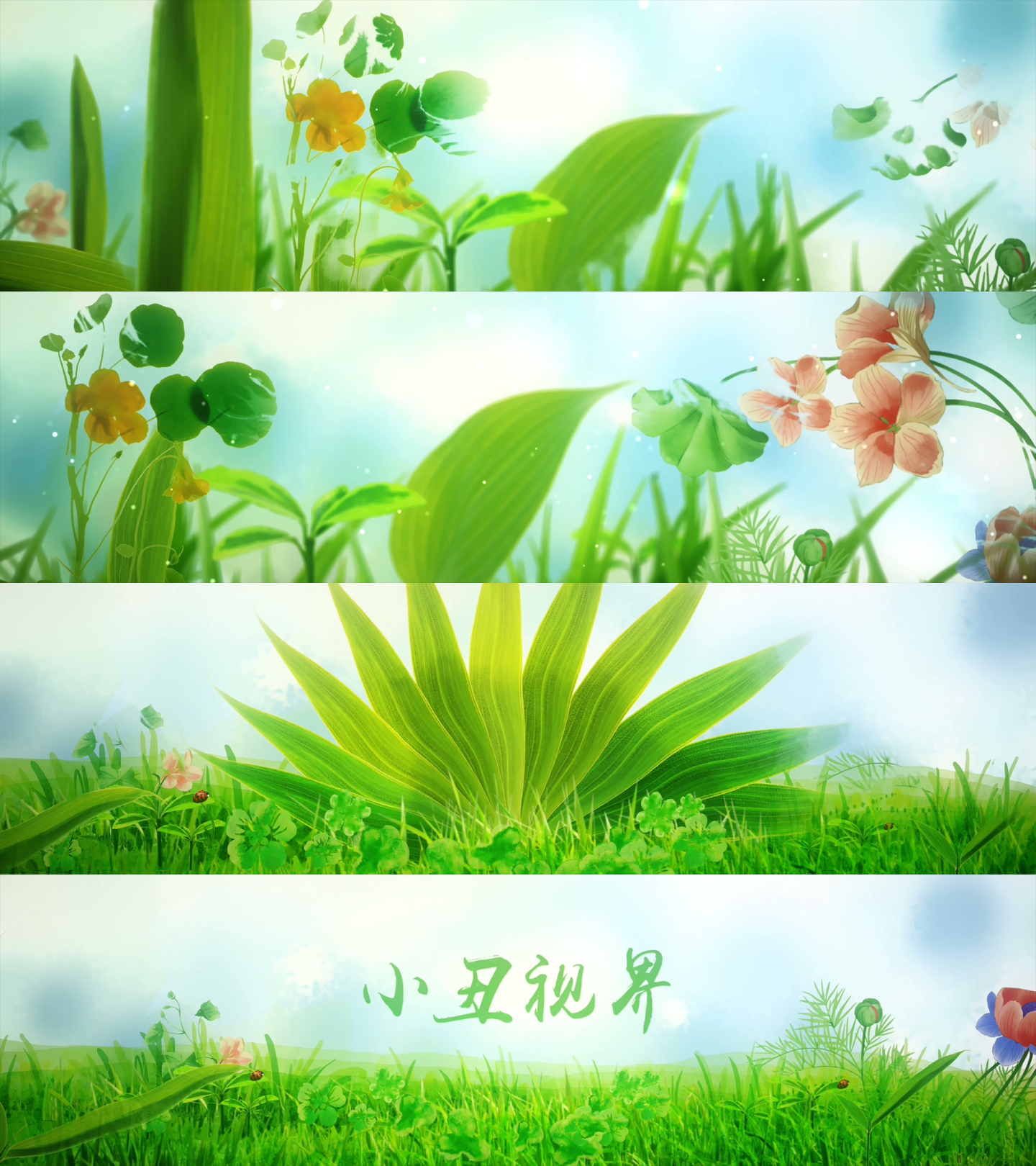 原创惊蛰 夏至 芒种片头模板