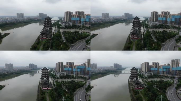 湖南湘乡市城市宣传片地标建筑 (3)