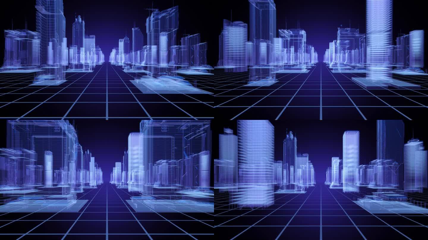 【原创】科技未来城市穿梭01