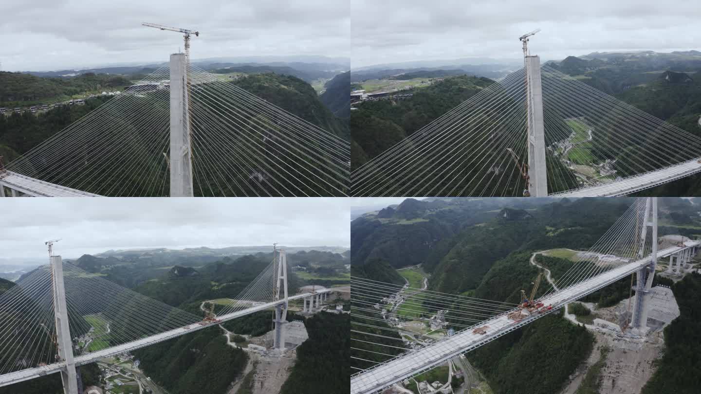 贵州高速公路桥梁建设黔南州龙里朵花大桥