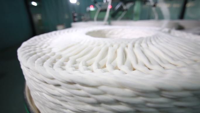 纺织纺纱车间 并条机