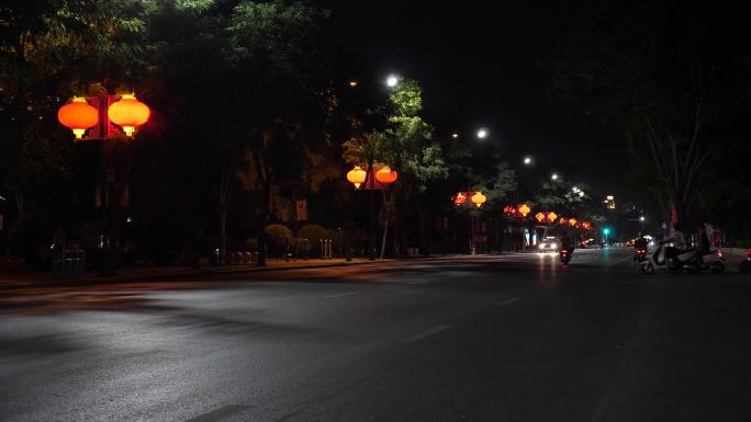 夜晚的街道