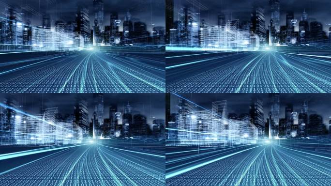 城市网络技术新能源汽车无人驾驶物联网