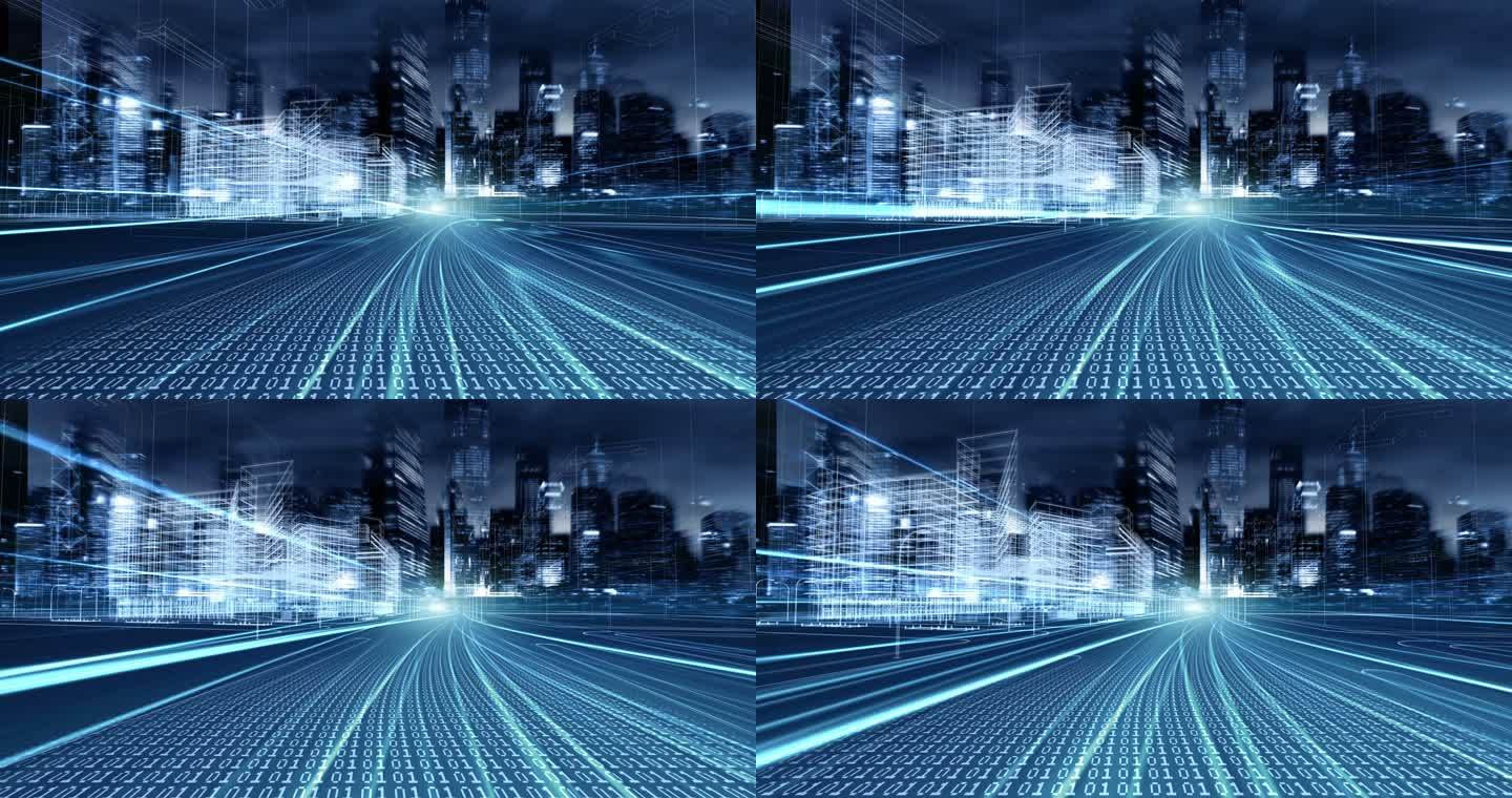 城市网络技术新能源汽车无人驾驶物联网