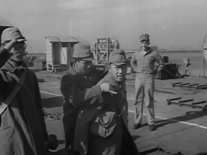 45年日本战败遣返 遣返日本兵