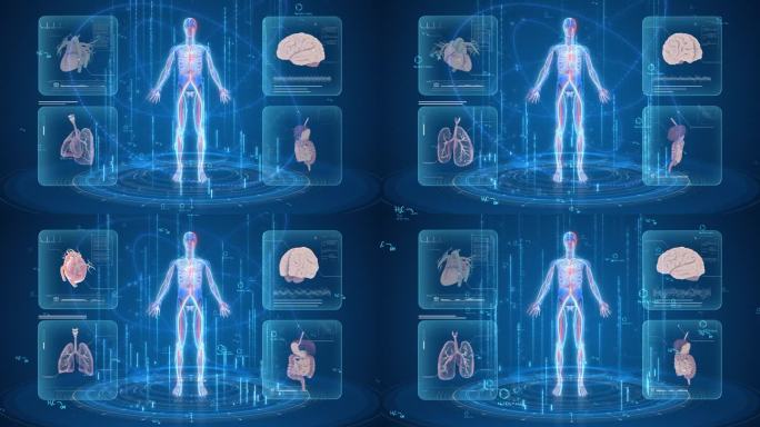 科技医疗 人体扫描