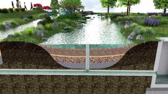 海绵城市 生态雨水系统 雨水回收