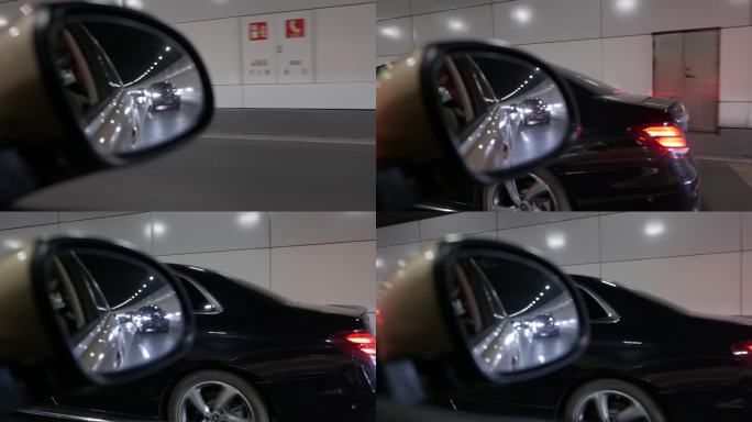 上海隧道交通反光镜升格镜头