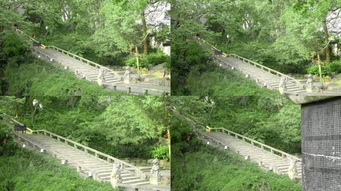 苏州虎丘山 阶梯空镜 4k画质