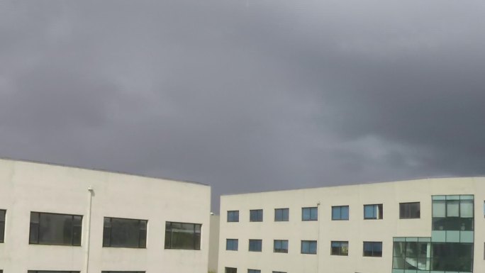 天气雨转晴延时云摄影