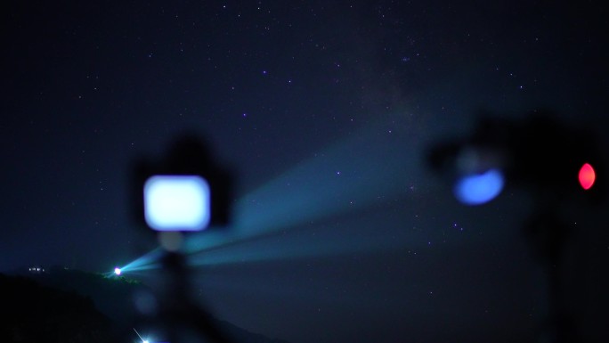 夜晚拍摄星空银河的相机
