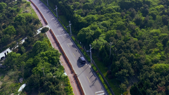 【原创4K】海边公路车辆行驶