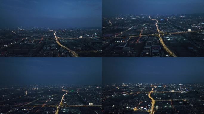 杭州夜景航拍-2