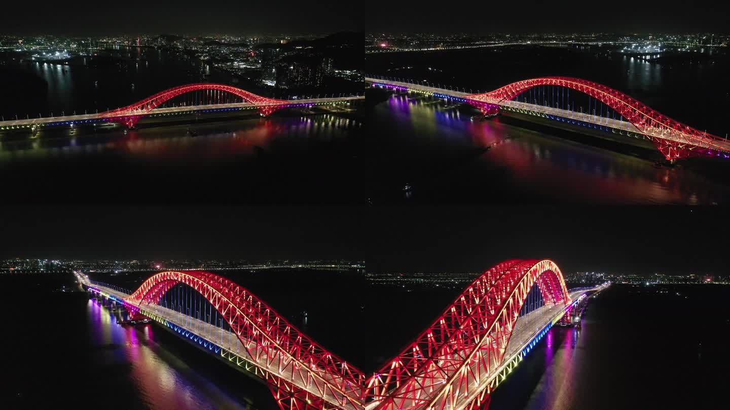 南沙 明珠湾大桥 夜景