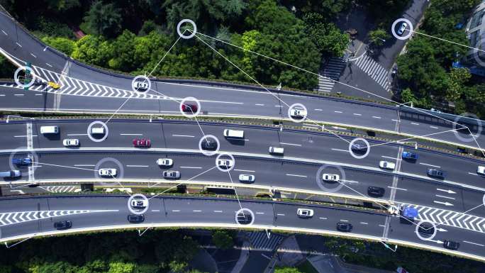 未来交通技术智慧交通全球互联自动驾驶