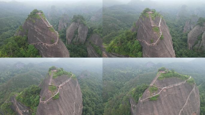 旅游景区湖南通道万佛山航拍 (13)