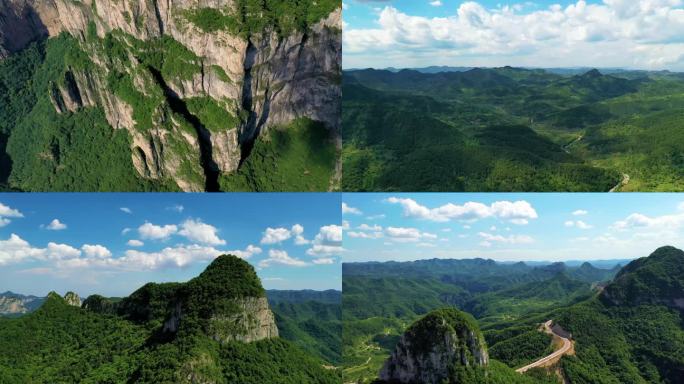 晋城王莽岭风景名胜景区太行山峡谷