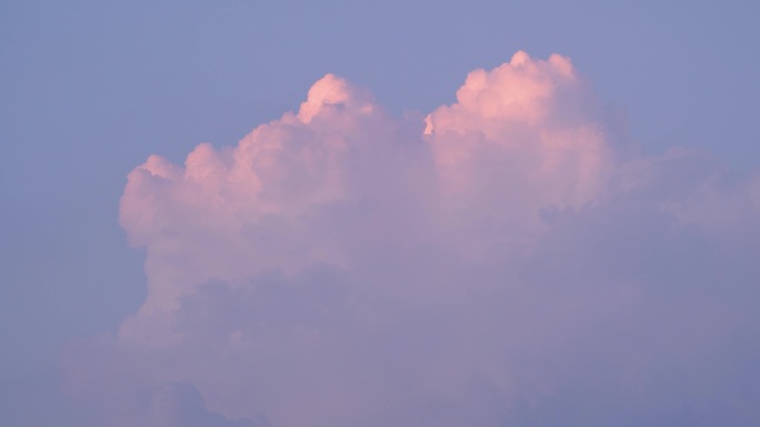 夏季粉色小清新天空云朵