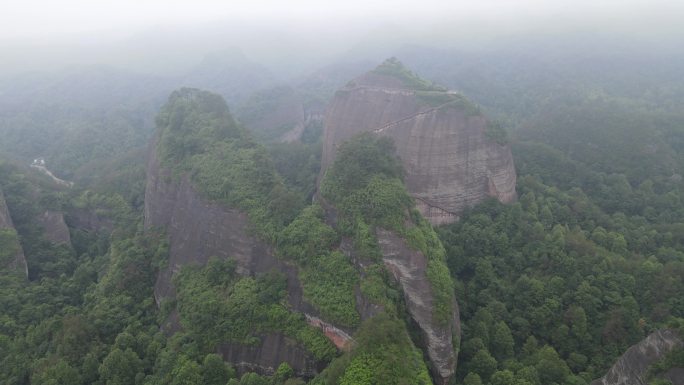 旅游景区湖南通道万佛山航拍 (5)